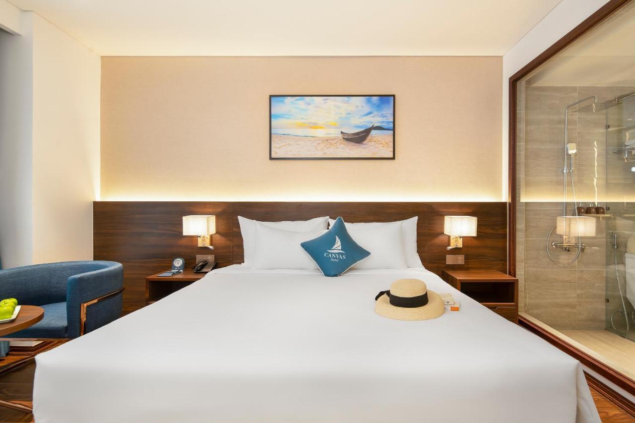 Canvas Danang Beach Hotel Eksteriør billede
