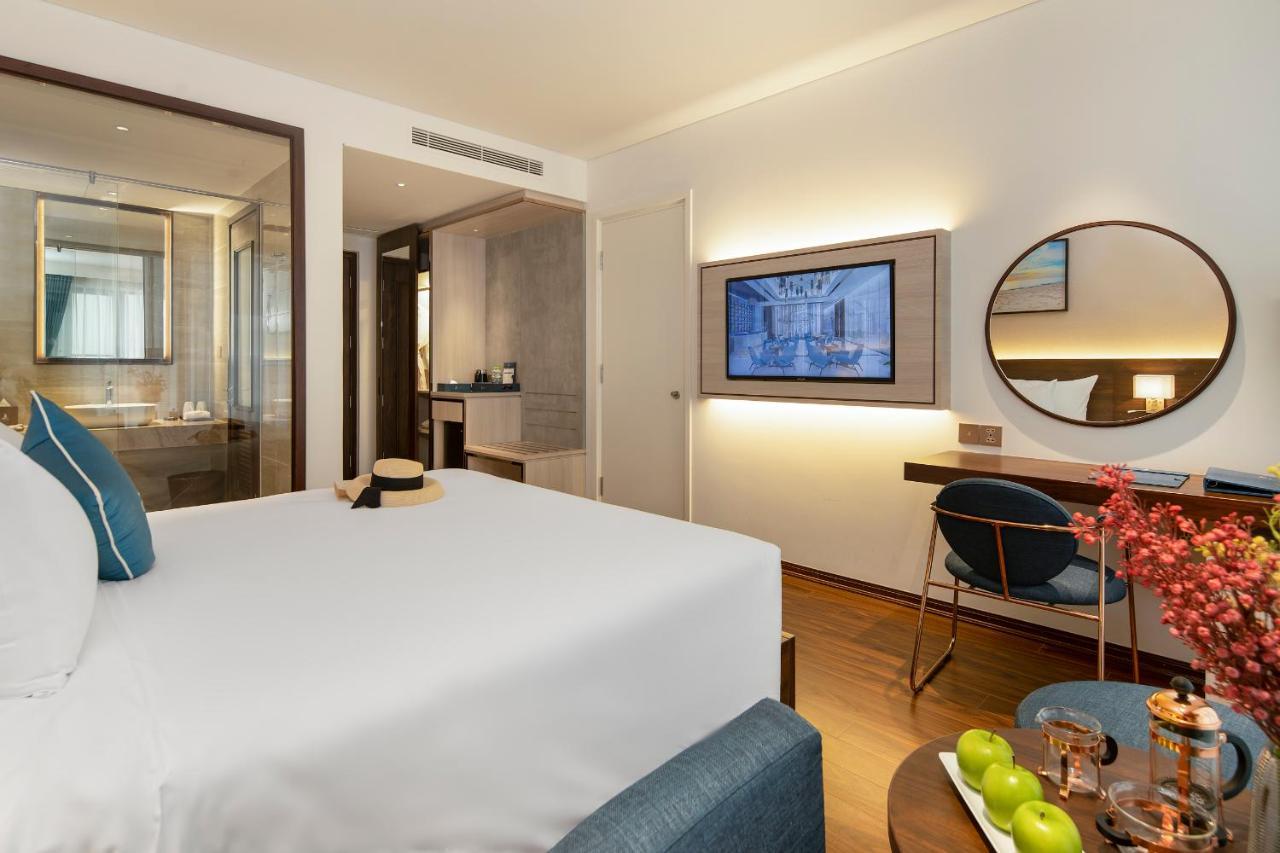 Canvas Danang Beach Hotel Eksteriør billede