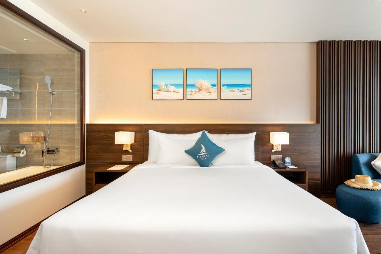 Canvas Danang Beach Hotel Eksteriør billede