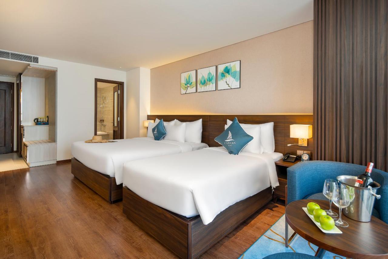 Canvas Danang Beach Hotel Eksteriør billede