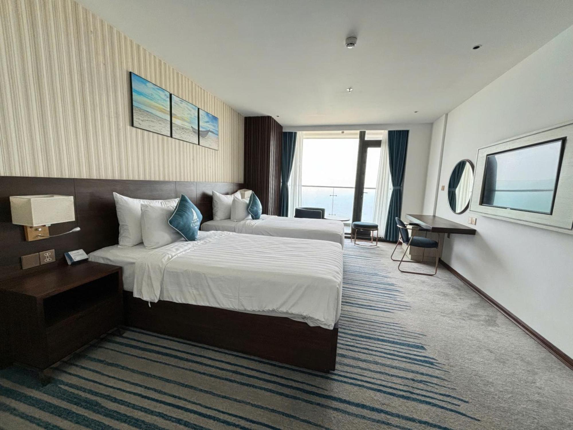 Canvas Danang Beach Hotel Eksteriør billede