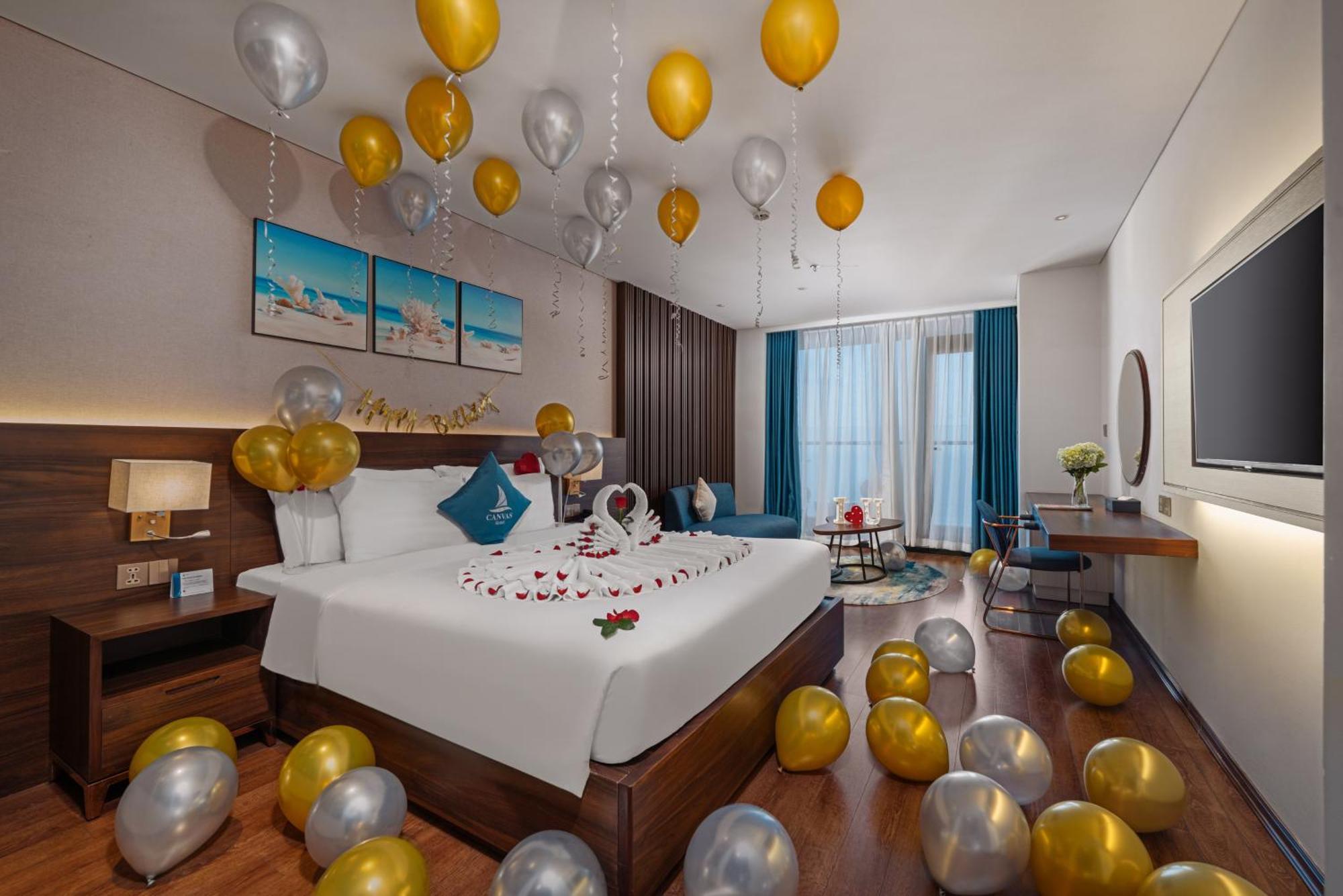 Canvas Danang Beach Hotel Eksteriør billede