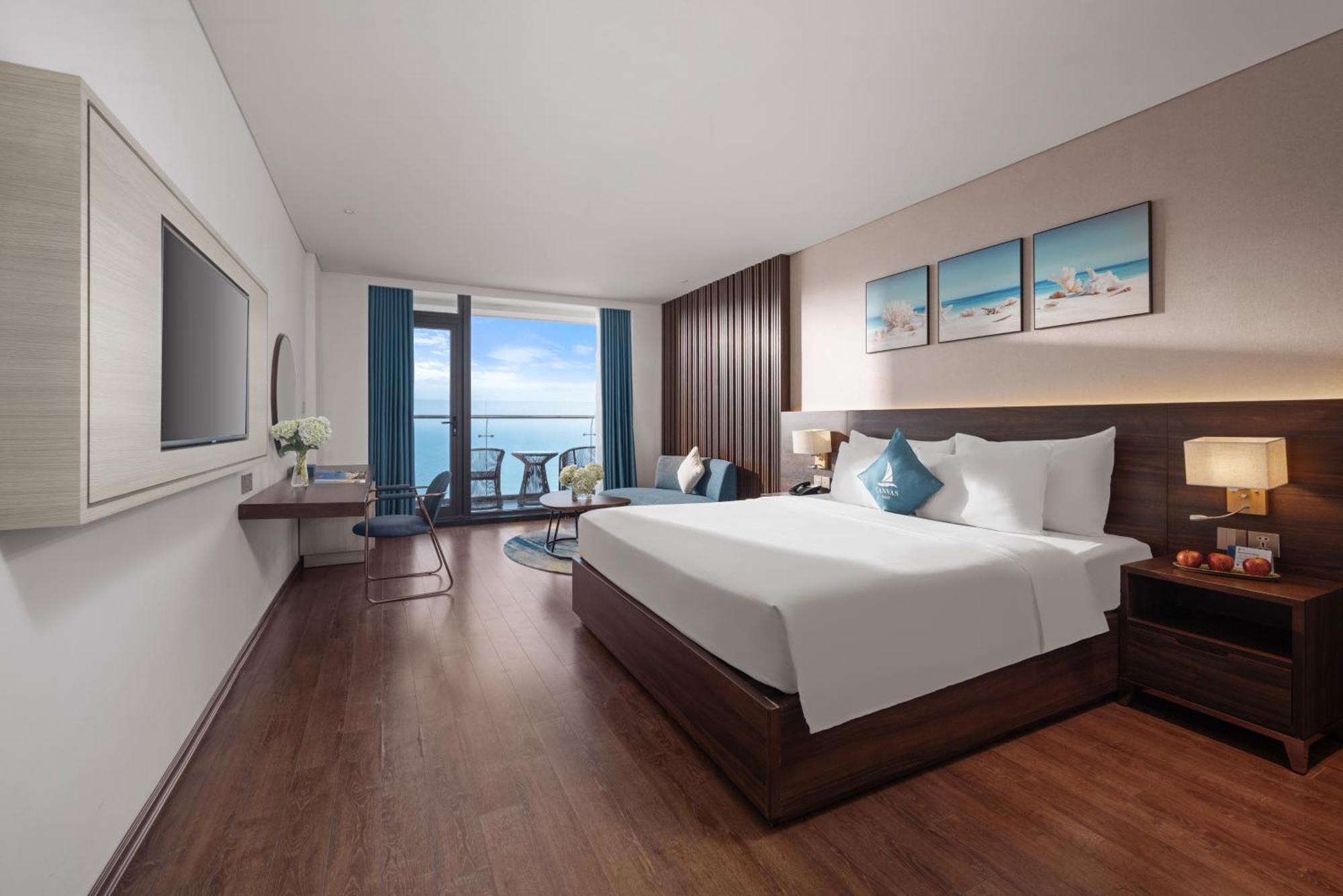 Canvas Danang Beach Hotel Eksteriør billede